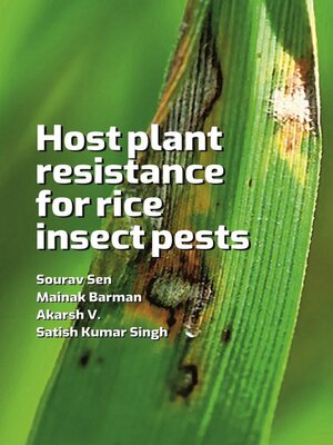 cover image of Host Plant Resistance for Rice Insect Pests